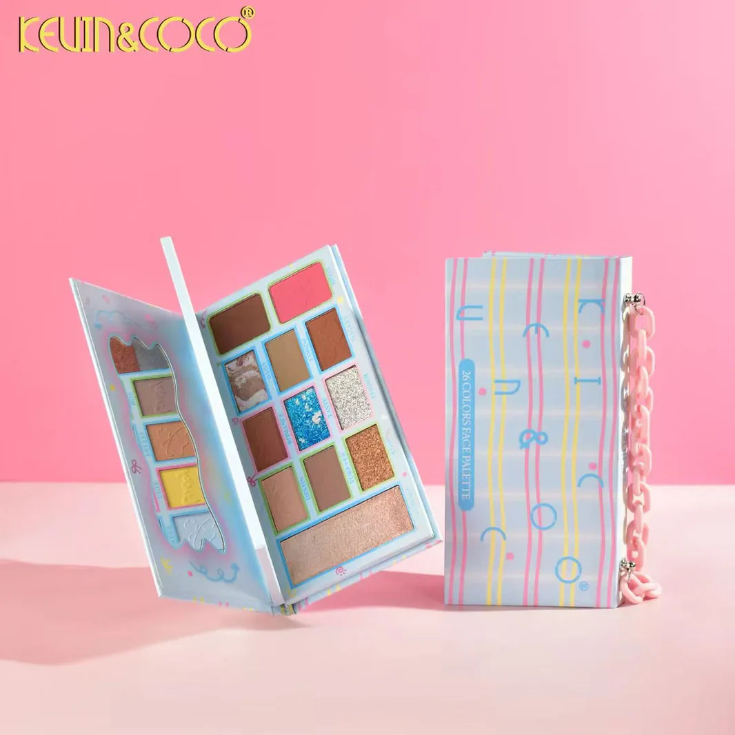 26 Color Chain Face Palette By Kevin And Coco